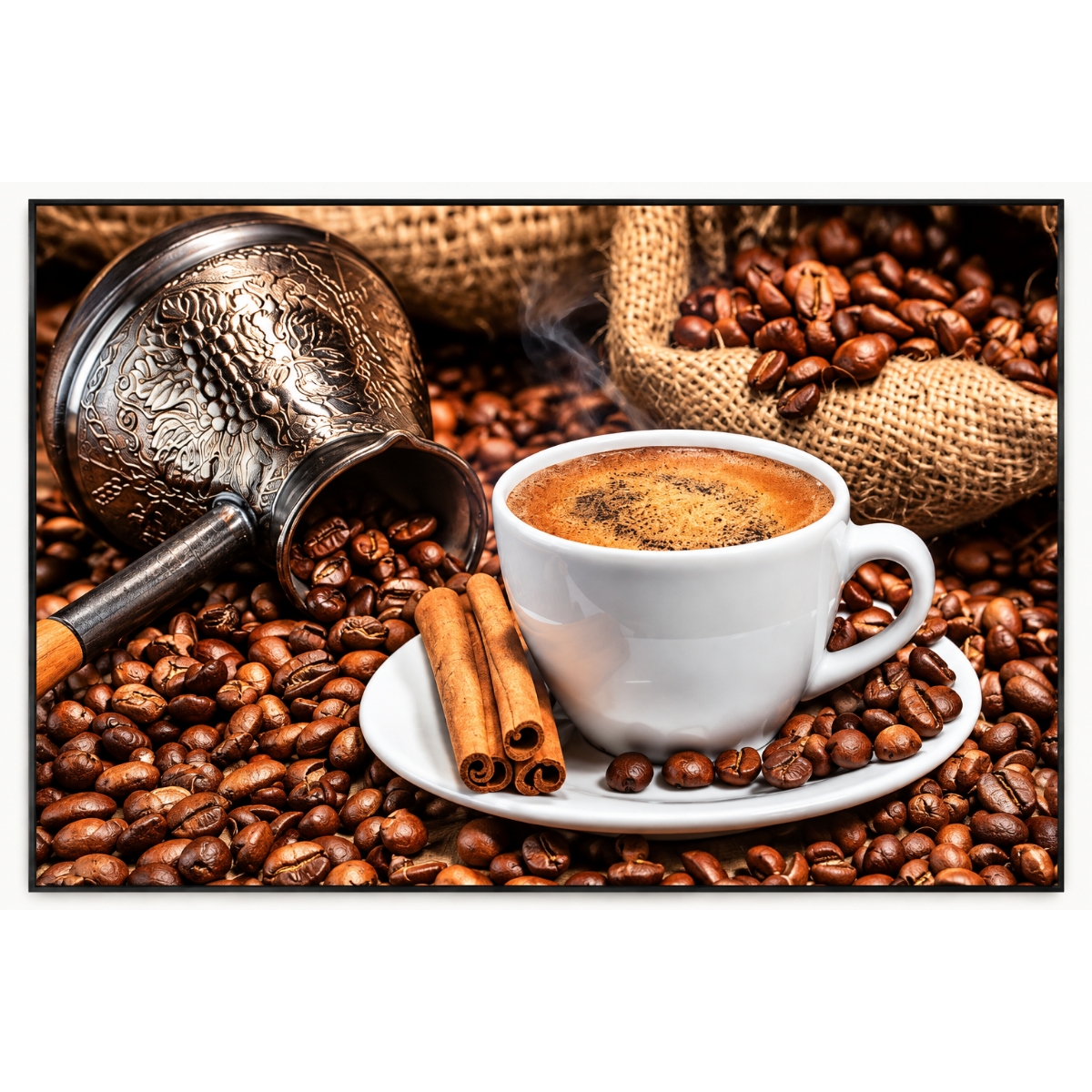 Cuadro café turco 40x30 cm