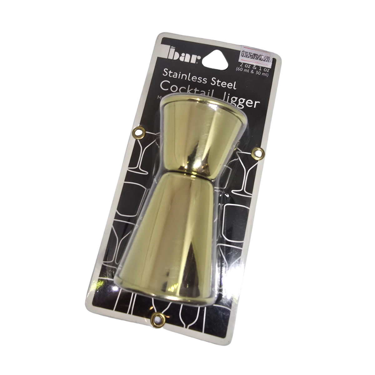 Jigger dorado 2 y 1oz